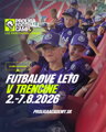 Proliga Football Camp 2026 – Pobytový kemp (3. turnus) Trenčín - Zamarovce - ARENA ostrov | 2.–7.8.2026 | 450 €